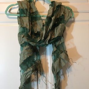 New STUNNING Wearable Silk Art Scarf